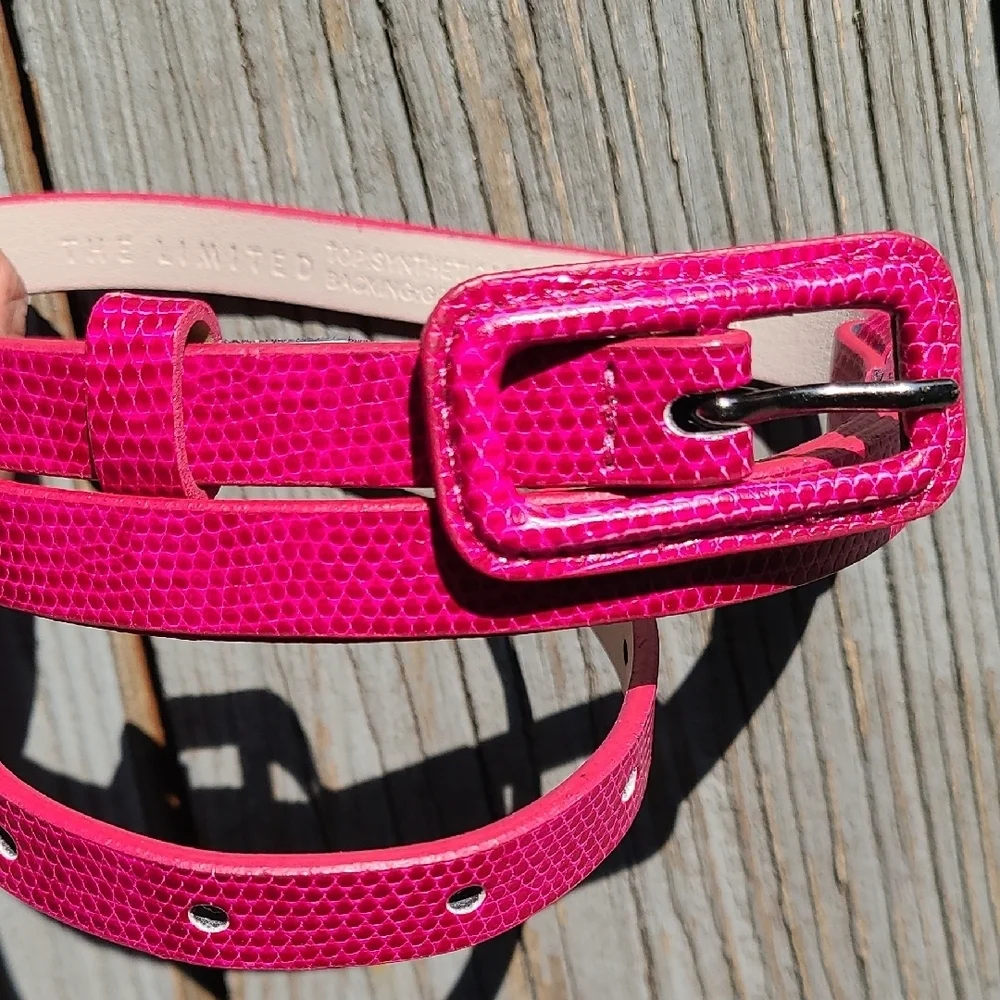 The Limited Pink Belt‎ Slim Casual Accessory